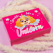 Коробка складная Для девочки 21*15*5 см 1 шт
