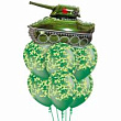 Букет Фигура Танк Т-34 7 шт
