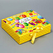 Коробка складная С ДР Яркая 20*18*5 см 1 шт