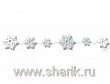 Подвеска Снежинка 66 см