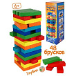 Игра Джанга Башня Высотка Радуга ИН-9655 1 шт