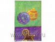 Скатерть Веселая Затея п/э Рождество Коллаж 130*180 см 1 шт