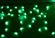 Гирлянда ш4,8 м в0,6 м нить черная LED180 л 8 р зеленый 1 шт