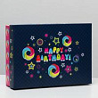 Коробка складная С ДР Диско 21*15*5,7 см 1 шт