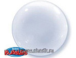 Шар фольга без рисунка Круг 24" Bubble Deco (Q)