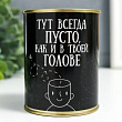 Копилка металл Пусто 9,5*7,5 см 1 шт