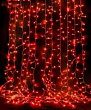 Световой Дождь ш2 м в3 м нить силикон LED800 л 8 р красный 1 шт