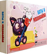 Игра Коты и мухобойка с карточками 1 шт
