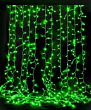 Световой Дождь ш2 м в3 м нить силикон LED800 л 8 р зеленый 1 шт