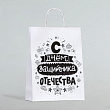 Пакет крафт С Днем защитника Отечества 24*10*32 см 1 шт