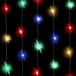 Светодиодная нить Разноцветного свечения 3м 30 Led