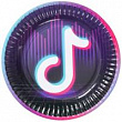 Тарелка Веселая Затея Блогер Party 17 см 6 шт