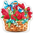 Серия 079.250 украшение на скотче 19,4*19,4 см