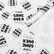 Бумага глянцевая Game Over 50*70 см 1 шт