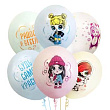 Букет из латексных шаров Baby Girls Macarons 30 см (7 шт)