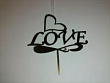 Свеча топпер Love