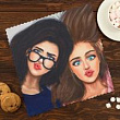 Полотенце Селфи 30*30 см 1 шт