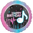 Шар Круг фольга 18" HB Блогер Party (AN) 