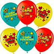 В 12" Пастель ассорти С ДР Game Time 25 шт