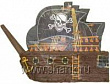 Пиньята Пиратский корабль 1 шт