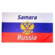 Флаг Самара триколор герб 90*150 см 1 шт