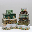 Коробка прямоуг Тропики №6 22*14*8.5 см рис микс 1 шт