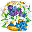 Серия 080.935 украшение на скотче 19,4*19,4 см