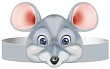 Маска - ободок картон Мышь (серия 92.219.00) 1 шт