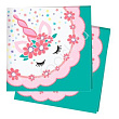 Салфетка Пати Бум Единорог Pink&Tiffany 24х24 см 12 шт